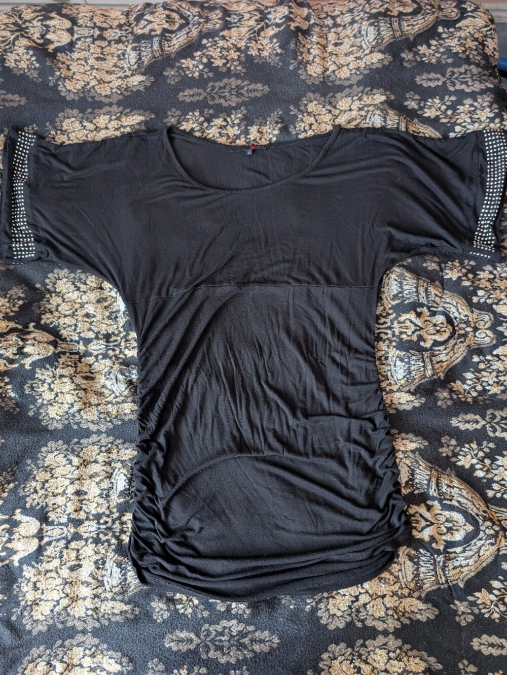 MXM Black Tunic Top 1x